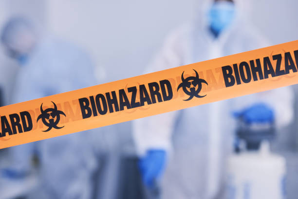 Professional Biohazard technician working in Random Lake, WI